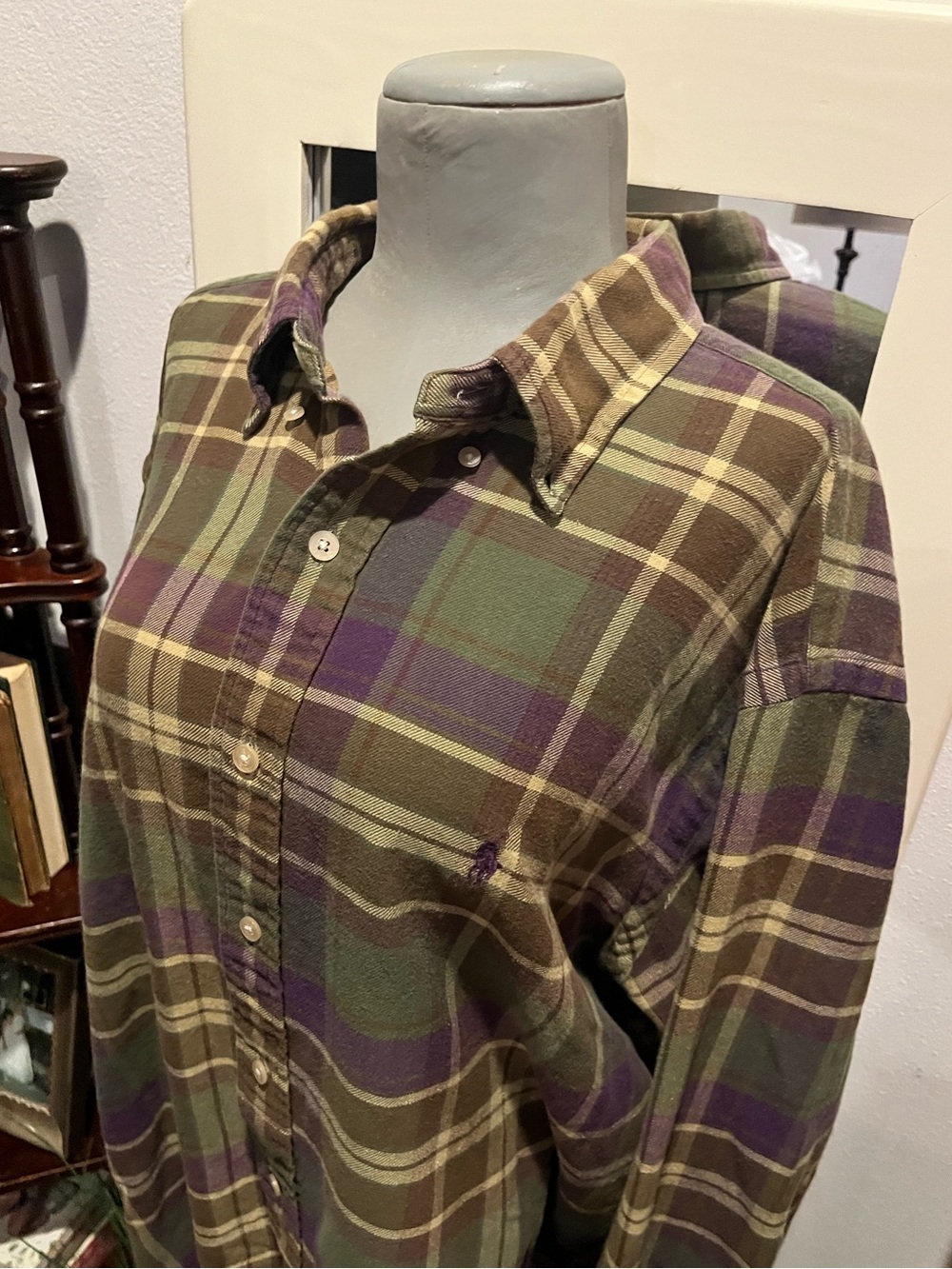 Ralph Lauren Golf Classic Fit Button Down Shirt Size XL - Picture 3 of 9